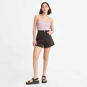 HIGH WAISTED MOM WOMEN'S SHORTS 26W